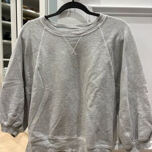 Women’s Aerie gray oversized sweatshirt size medium